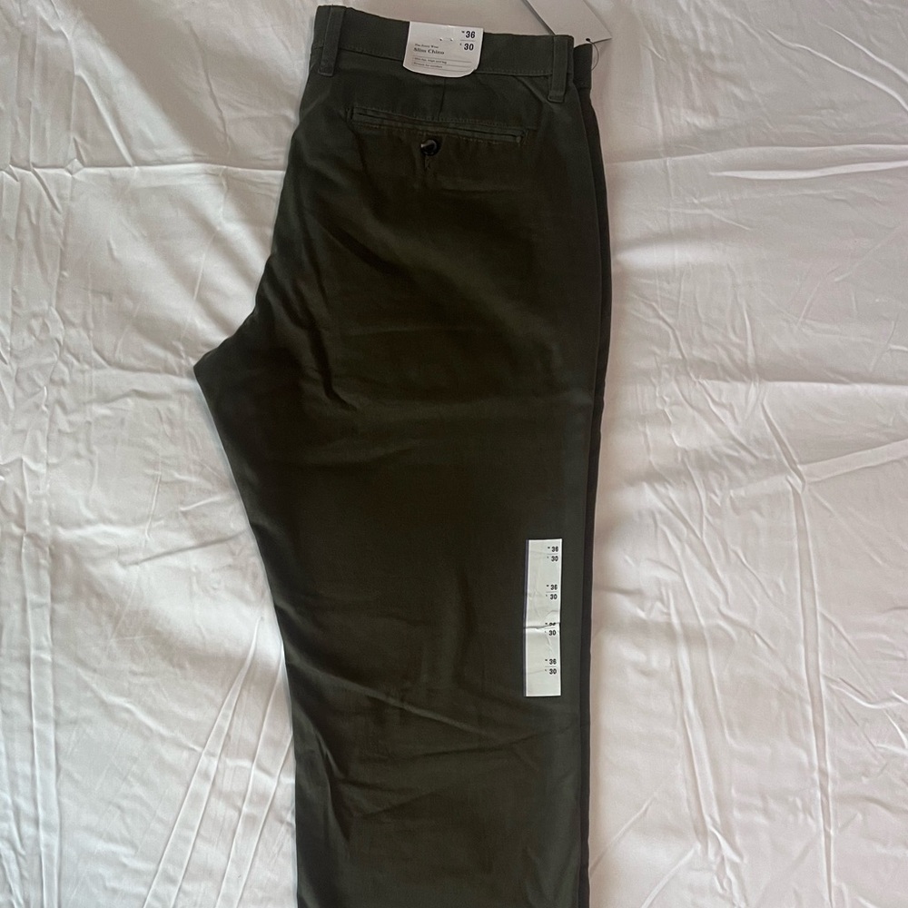 Goodfellow & Co Dark Green Chinos